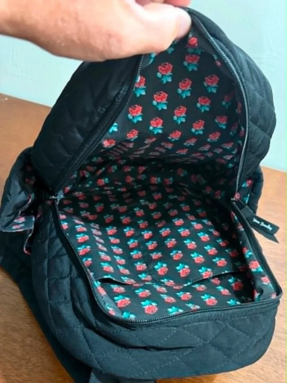 Vera Bradley Essential Compact Backpack – Classic Black